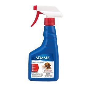 Flea and Tick Spray for Cats and Dogs 16 ounces