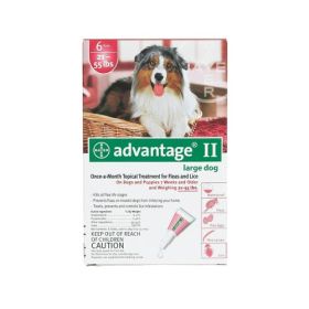 Flea Control for Dogs and Puppies 21-55 lbs 6 Month Supply