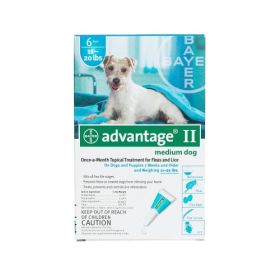 Flea Control for Dogs And Puppies 11-20 lbs 6 Month Supply