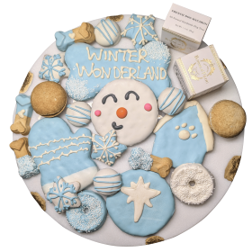 Winter Themed Dog Treats Gift Box