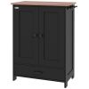 Dog Food Storage Cabinet-Black  Prohibited by WalMart