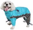 Touchdog Quantum-Ice Full-Bodied Adjustable and 3M Reflective Dog Jacket w/ Blackshark Technology