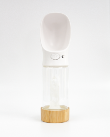 Urban Oasis - Crystal Infused Pet Water Bottle (Crystal: Clear Quartz)