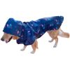 Waterproof Cape for Large and Small Dogs Windproof Raincoat Poncho for Pets