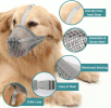 Dog Muzzle, Soft Mesh Covered Muzzles for Small Medium Large Dogs