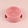 Pet Supplies Dog Bowl Rice Bowl Plastic Love Single Bowl Pet Bowl Cat Bowl Pet Bowl Love Pet Bowl